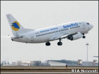 Boeing-737 в аэропорту Шереметьево