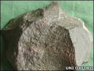 Utensílio encontrado pelos pesquisadores de Oxford