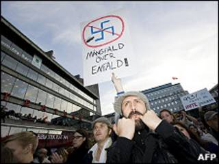 Протесты в Стокгольме
