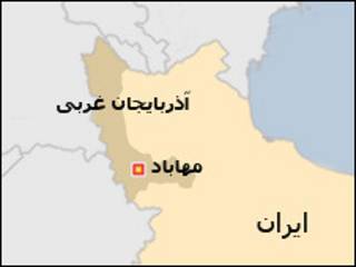 نقشه مهاباد
