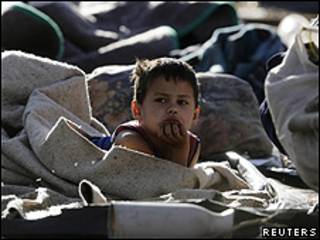 Niño en Asunción, Paraguay