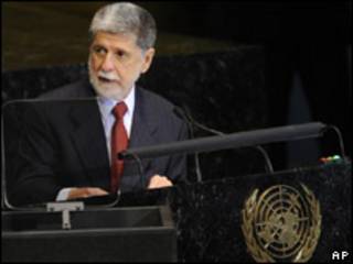 Celso Amorim na ONU
