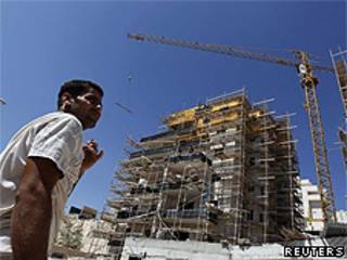 Construcción de asentamiento judío cerca de Jerusalén