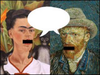 Frida y Vincent conversando / BBC Mundo