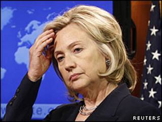 Hillary Clinton, secretaria de Estado de Estados Unidos.