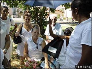 Damas de Blanco en La Habana.