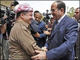 مالکی و بارزانی