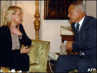 ليني اسبرسن واحمد ابو الغيط