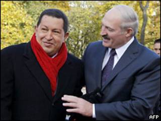 Уго Чавес и Александр Лукашенко