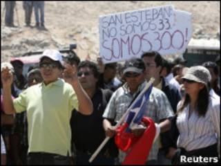 Protesto de mineiros