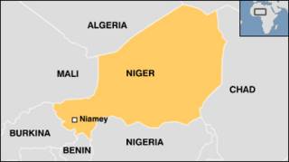 Ramani ya Niger