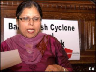 A parlamentar Pola Uddin