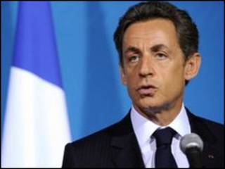 Nicolas Sarkozy, Shugaban Faransa