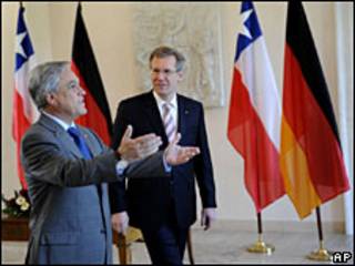 Visita de Piñera a Alemania
