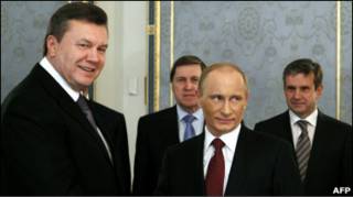 Віктор Янукович та Владімір Путін