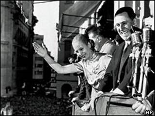 Juan y Eva Perón