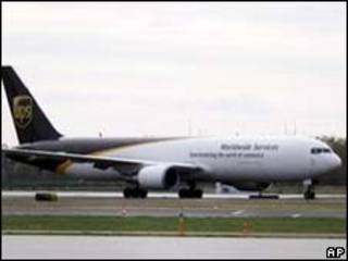 Avião de carga nos Estados Unidos/AP