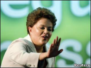 Dilma Rousseff será a primeira mulher presidente do Brasil.