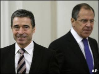 Андрес Фог Расмуссен и Сергей Лавров