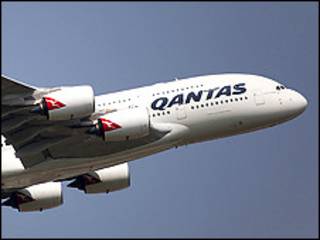 Jirgin Qantas samfurin A380-800