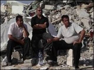 مسجد تخریب شده