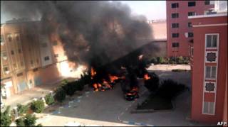 صورة التقطتها حركة المقاومة الصحراوية داخل العيون