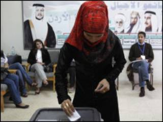 ناخبة في الاردن