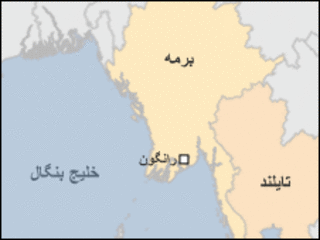 نقشه برمه