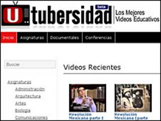 Imagen del sitio Utubersidad.com