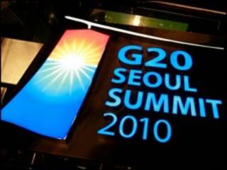 Taron kasashen G20 a Seoul