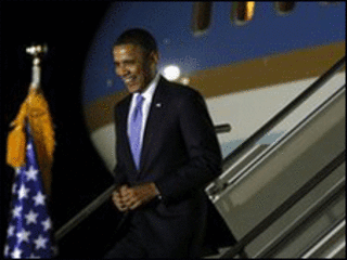 Tổng thống Obama trên đường tới Seoul để họp hội nghị thượng đỉnh khối G20