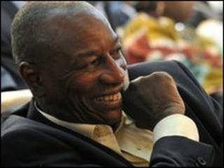 Alpha Conde na Guinea Conakry