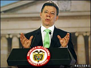 O presidente da Colômbia, Juan Manuel Santos/Reuters