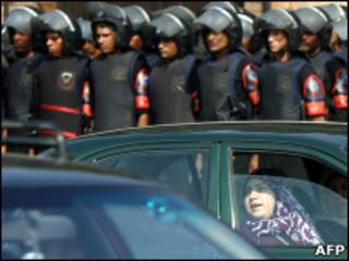 قوات أمن مصرية
