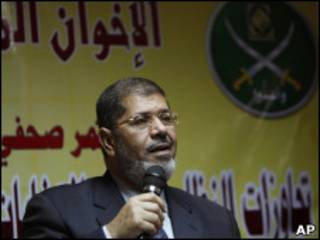 محمد مرسي عضو مكتب إرشاد الإخوان