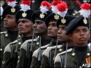 श्रीलंकाई सेना के जवान