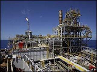 Plataforma da Petrobras
