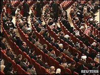 Parlamento do Iraque reunido em Bagdá