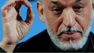 حامد کرزی، رئیس جمهوری افغانستان