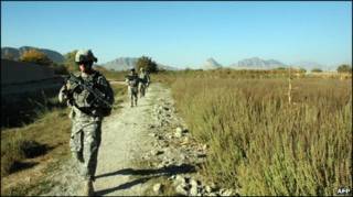 سرباز آمریکایی در قندهار