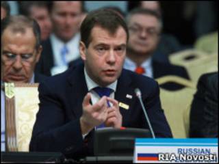 Дмитрий Медведев на саммите ОБСЕ в Астане