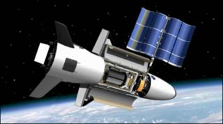 Prototip pesawat antariksa X-37B milik militer AS