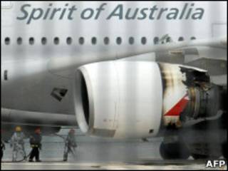 Самолет авиакомпании Qantas