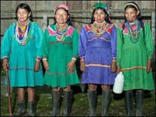 Mujeres embera chamí (Foto cortesía: Freddy Cabarcas)