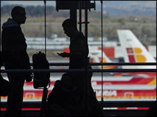 Aeroporto em Madri