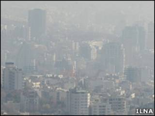 آلودگی تهران
