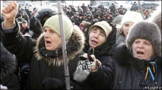Протест опозиції у Києві 6 грудня