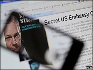 O fundador do Wikileaks, Julian Assange