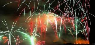 fuegos artificiales