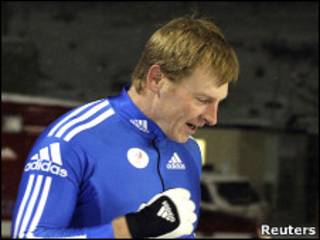 Российский бобслеист Александр Зубков